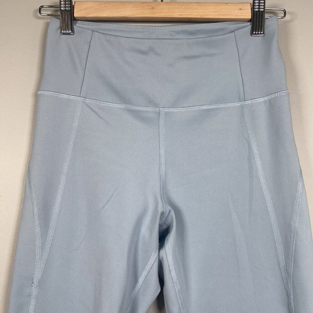 Girlfriend Collective Women’s Size Medium‎ Baby Blue 7/8 Ankle Leggings Yoga